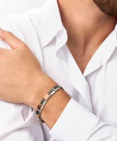 Alternative view of Charm, Composable Link, Moon with White stone