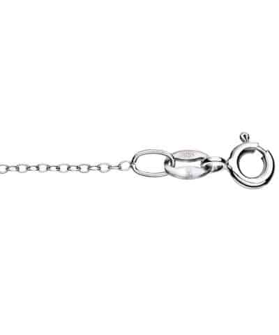 Anker kjede i sølv, 45 cm