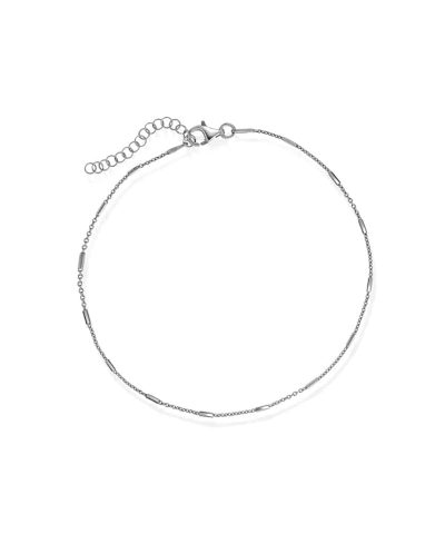 Ankelkjede i sølv 25 cm