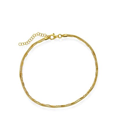 Ankelkjede i sølv 25 cm