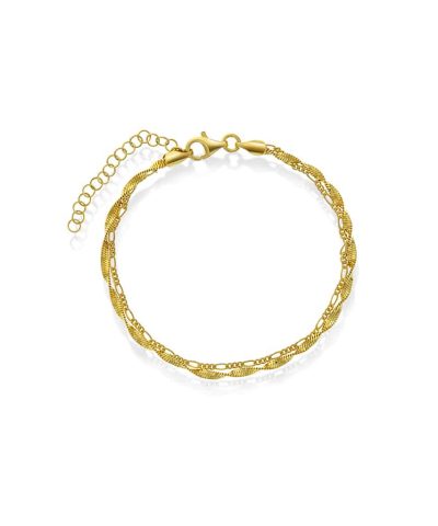 Armbånd i sølv 19 cm