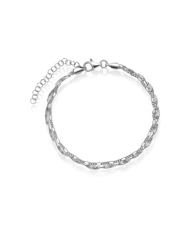 Armbånd i sølv 19 cm