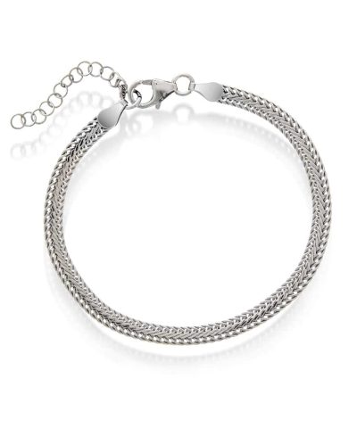 Armbånd i sølv 19 cm