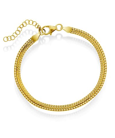 Armbånd i sølv 19 cm