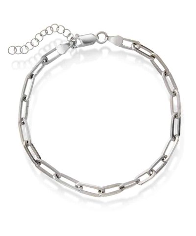 Armbånd i sølv 3,8 mm 20 cm