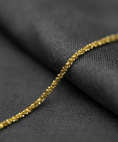 Alternative view of Popcornarmbånd i forgylt sølv