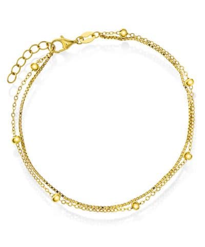 Ankelkjede i sølv 20 cm