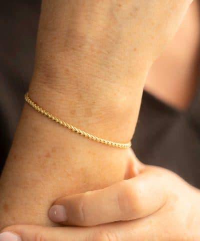 Alternative view of Armbånd i sølv 2,5 mm 19 cm