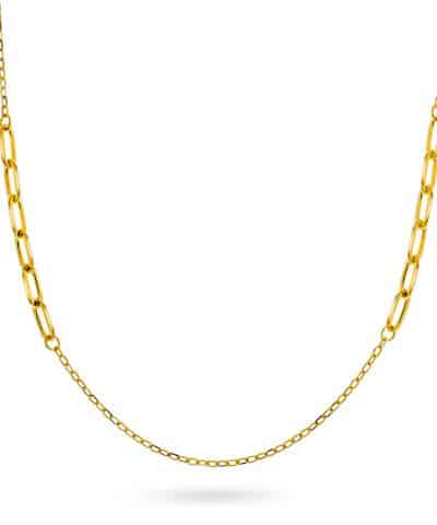 Kjede i sølv 3,3 mm 85 cm