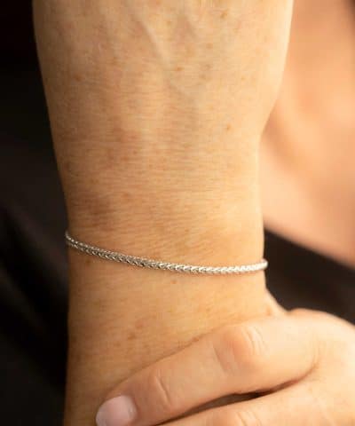 Alternative view of Armbånd i sølv 2,5 mm 19 cm