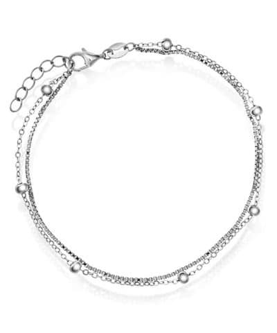 Ankelkjede i sølv 20 cm