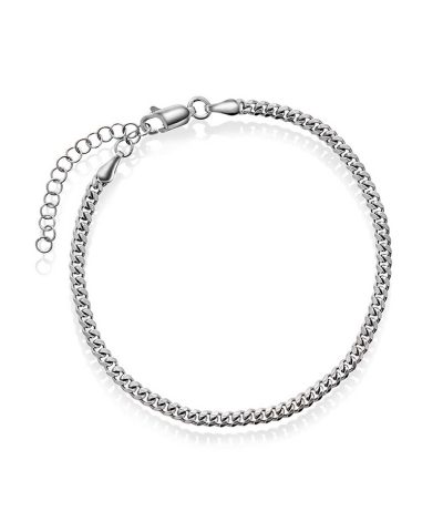 Panser armbånd i sølv