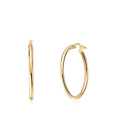 Klassiske Øreringer i Gull L