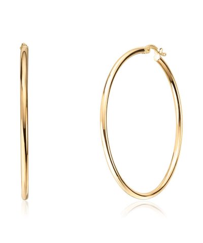 Klassiske Øreringer i Gull XXL