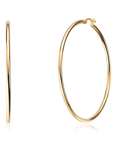 Klassiske Øreringer i Gull XXXL