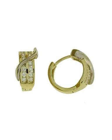 Carmen ørering Zirkonia 14K