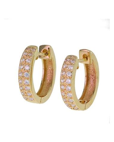 Carmen ørering Zirkonia 14K