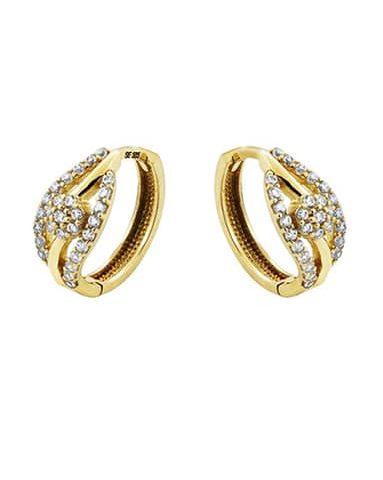 Carmen ørering Zirkonia 14K