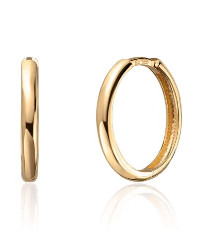 Øreringer i Gull 2.3x17mm