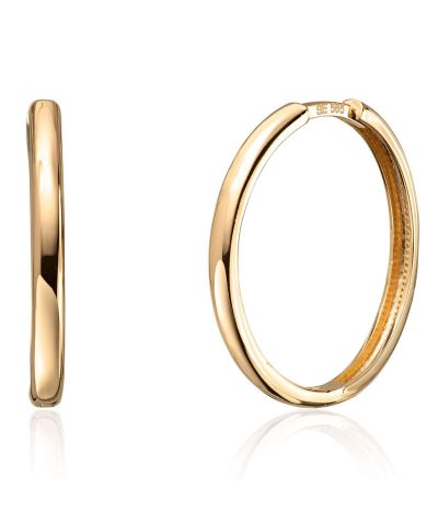 Øreringer i Gull 2.3x22.5mm