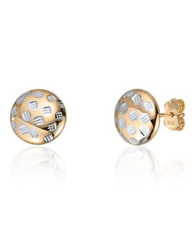 Ørepynt i tofarget gull