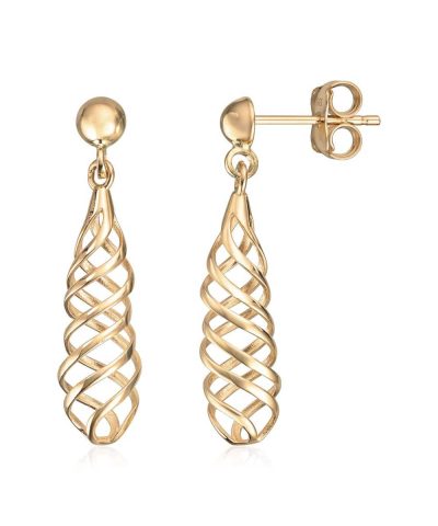 Ørepynt i 14K gult gull