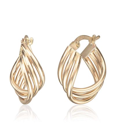 Ørepynt i 14K gult gull