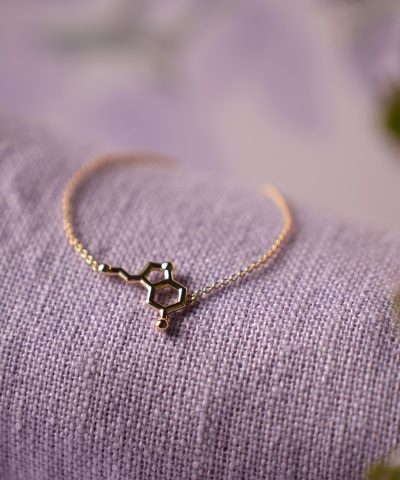 Alternative view of Armbånd i sølv serotonin glede