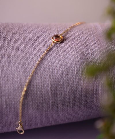 Alternative view of Armbånd i sølv med citrin GLEDE