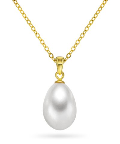 Smykke i sølv med perle