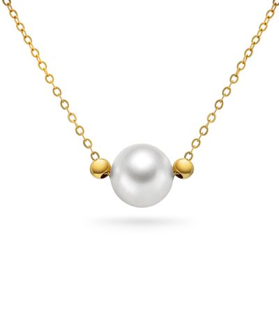 Smykke i sølv med perle