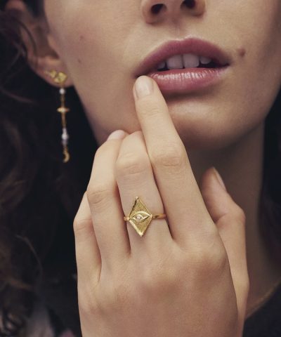 Alternative view of Harlekin Ring