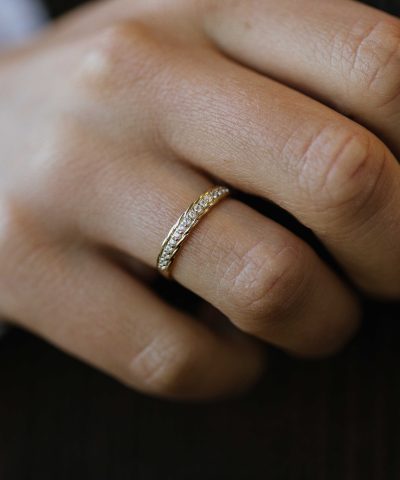 Alternative view of Pan Jewelry Ring i gull med zirkonia