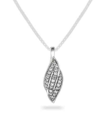 Pan Jewelry - Anheng i gull med diamanter 0,10 ct WP