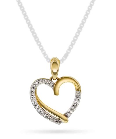 Pan Jewelry Smykke i gull med diamanter 0,05 ct WP