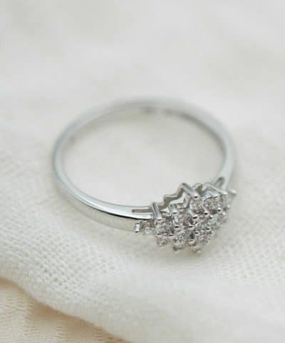 Alternative view of Ring i gull med diamanter 0,33 ct WP