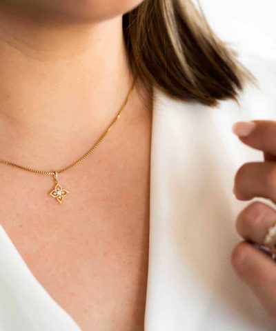 Alternative view of Anheng i gull med zirkonia