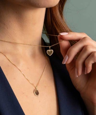 Alternative view of Anheng i gull med zirkonia