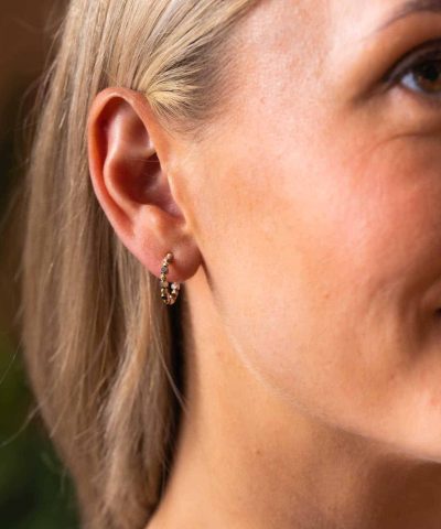 Alternative view of Øredobber i gull