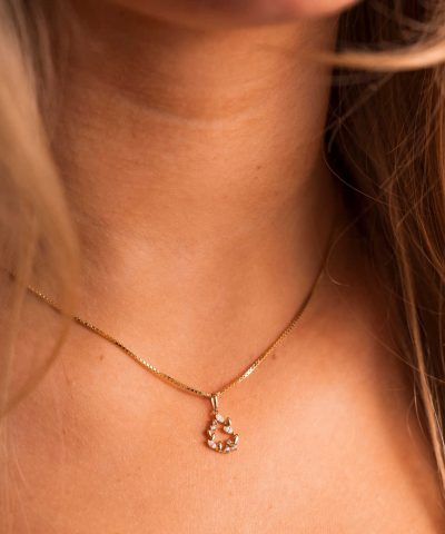 Alternative view of Anheng i gull med zirkonia