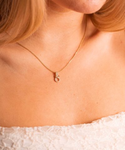 Alternative view of Anheng i gull med zirkonia