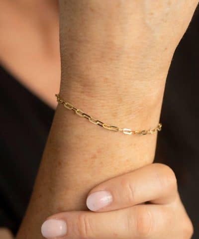 Alternative view of Armbånd i gull 19 cm