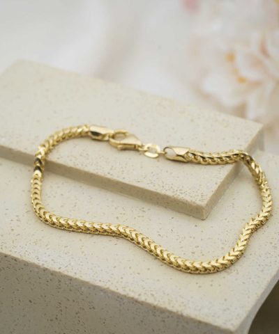 Alternative view of Bingo armbånd i gull