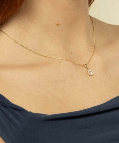 Alternative view of Anheng i gull med zirkonia