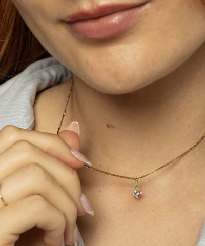 Alternative view of Anheng i gull med zirkonia