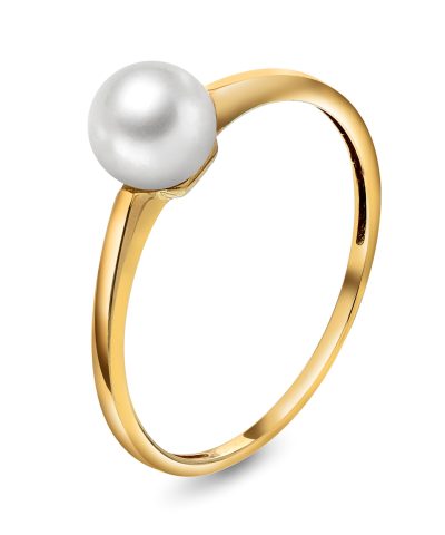 Ring i gull med kultivert fvp