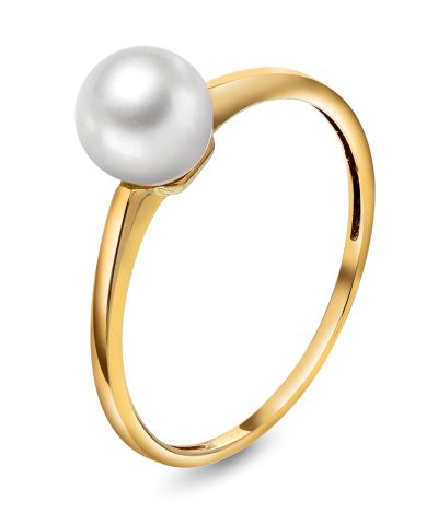 Ring i gull med kultivert fvp
