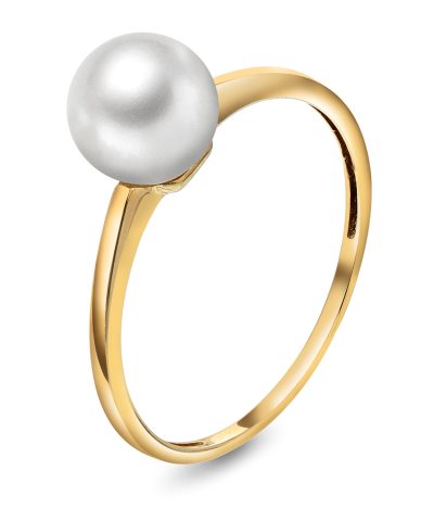 Ring i gull med kultivert fvp