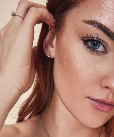 Alternative view of Øredobber med diamanter 0,27 ct WP