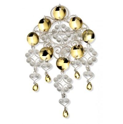 Nordlandssølv - Stor Sølje forgylt